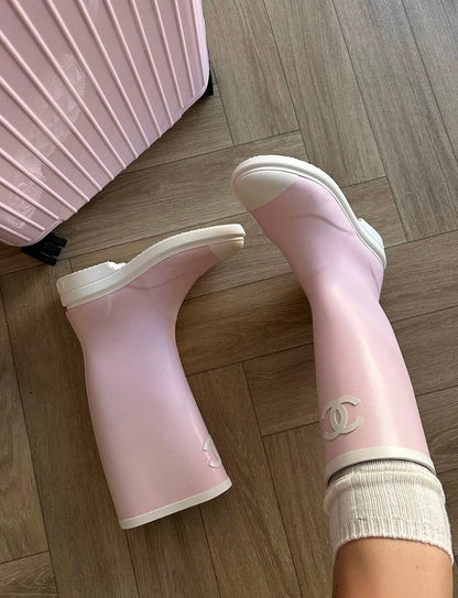 CC High Rainboots