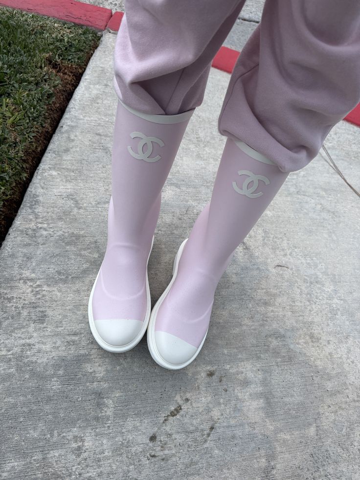 CC High Rainboots