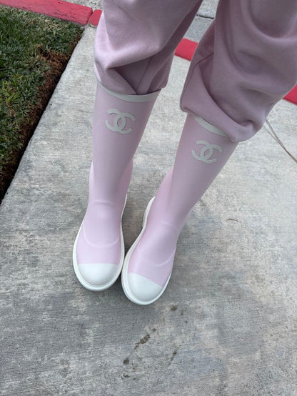 CC High Rainboots