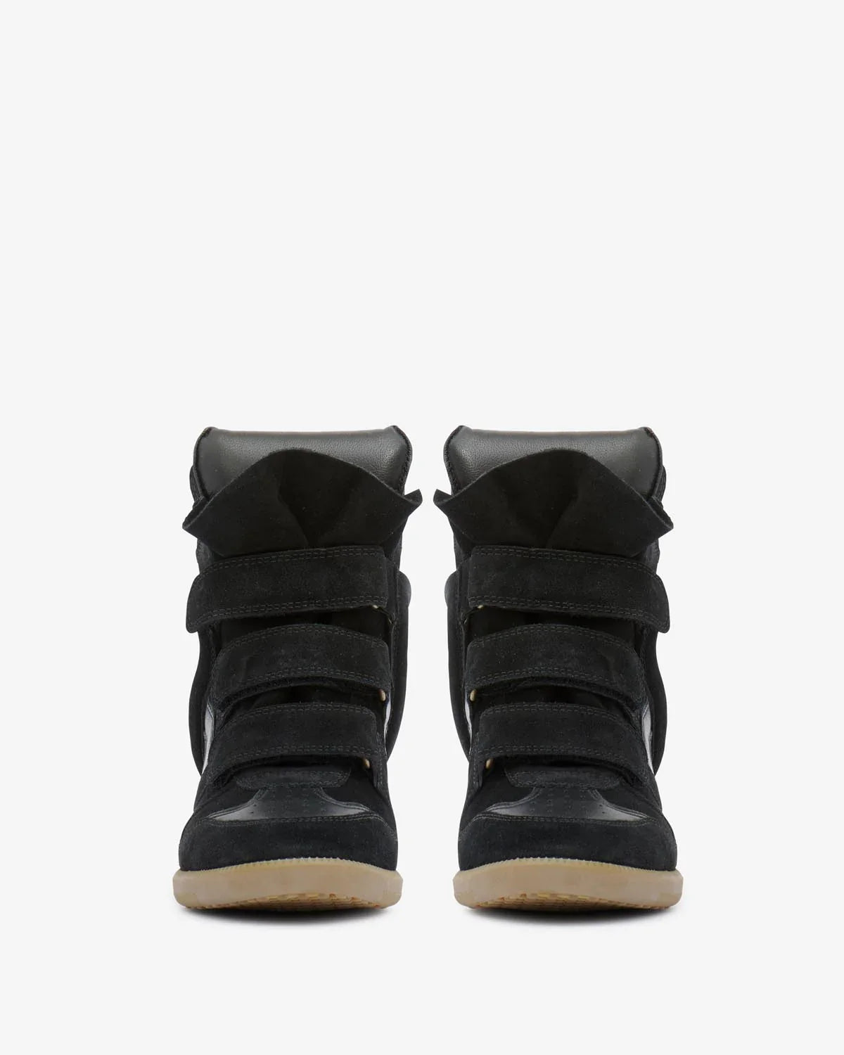 Bekett Leather Wedge Sneakers
