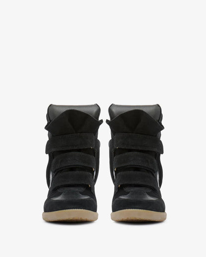 Bekett Leather Wedge Sneakers