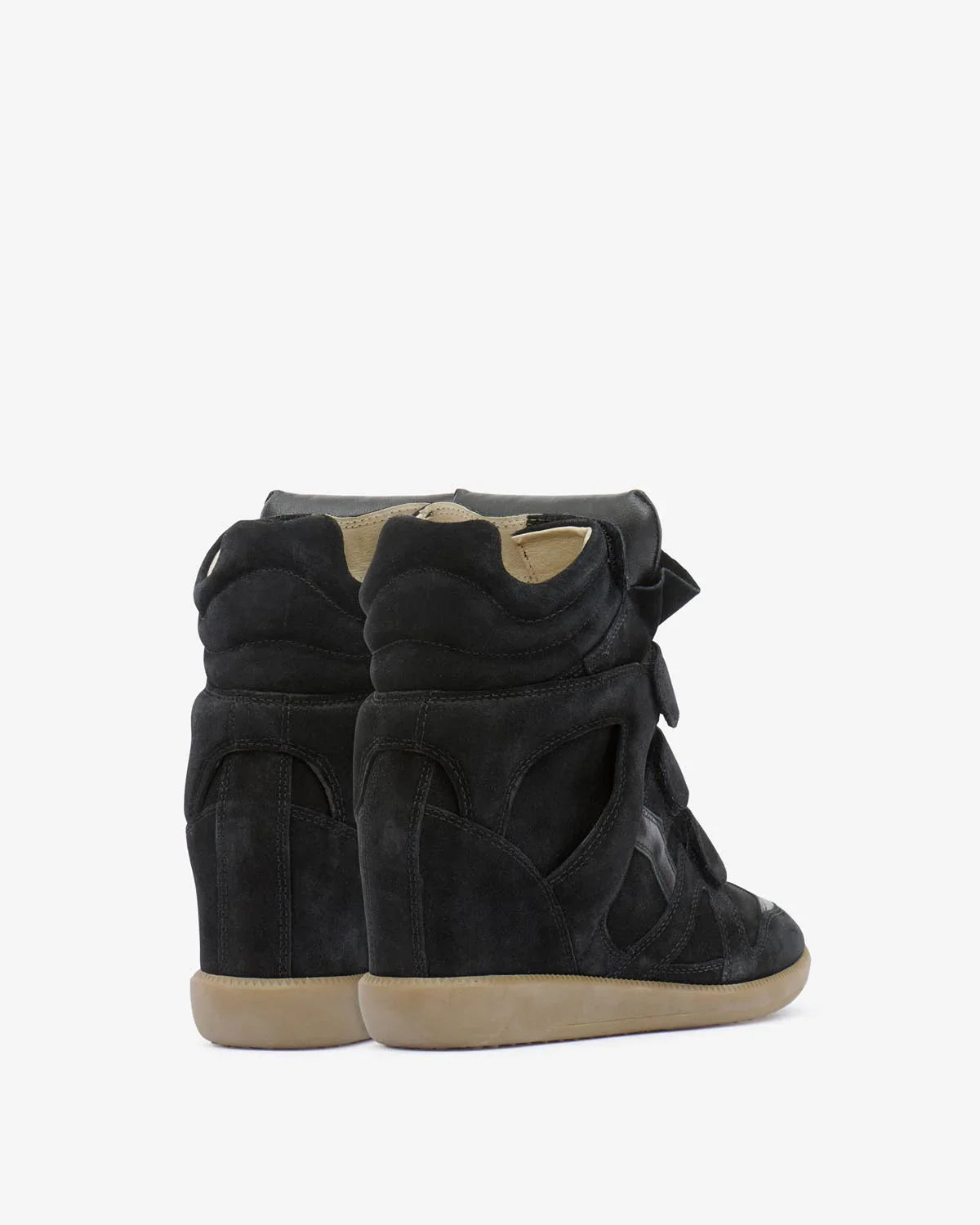 Bekett Leather Wedge Sneakers