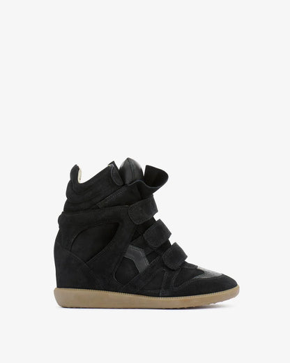 Bekett Leather Wedge Sneakers