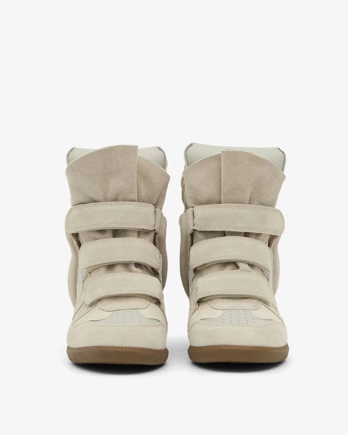 Bekett Leather Wedge Sneakers