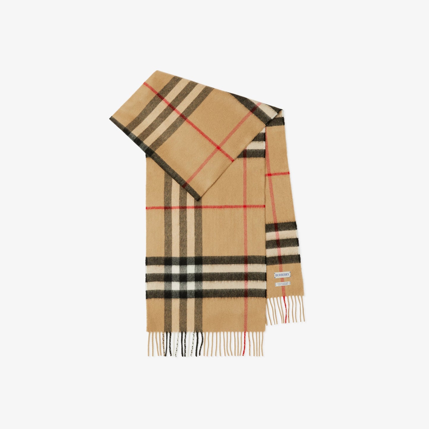 Burberry Check Cashmere Scarf