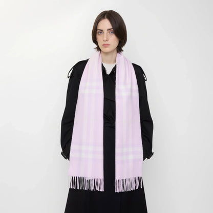Burberry Check Cashmere Scarf
