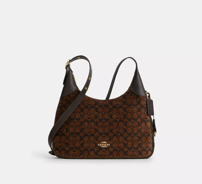 Etta Shoulder Bag In Signature Chenille