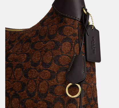 Etta Shoulder Bag In Signature Chenille