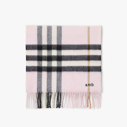 Burberry Check Cashmere Scarf