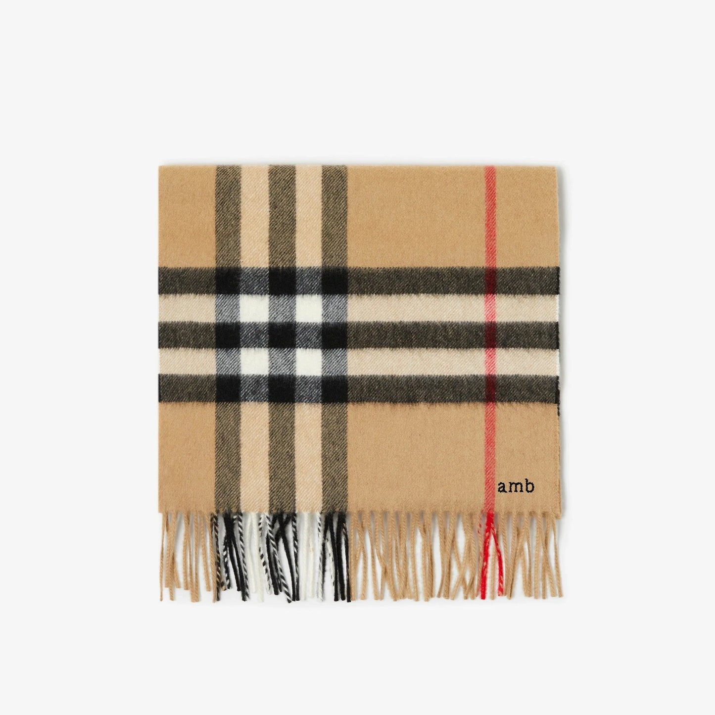 Burberry Check Cashmere Scarf